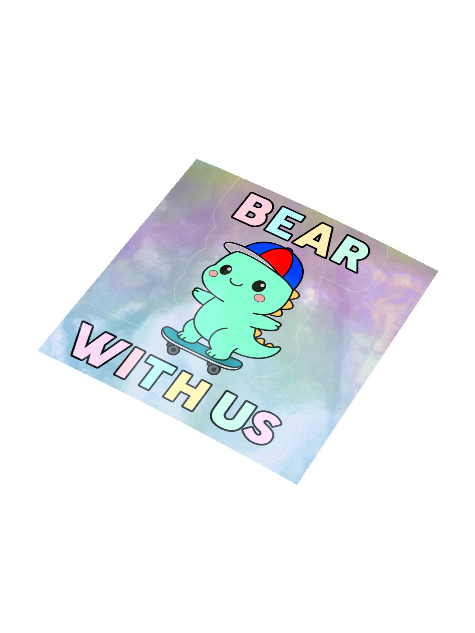 Dino Logo Sticker (Holo) product image (7)