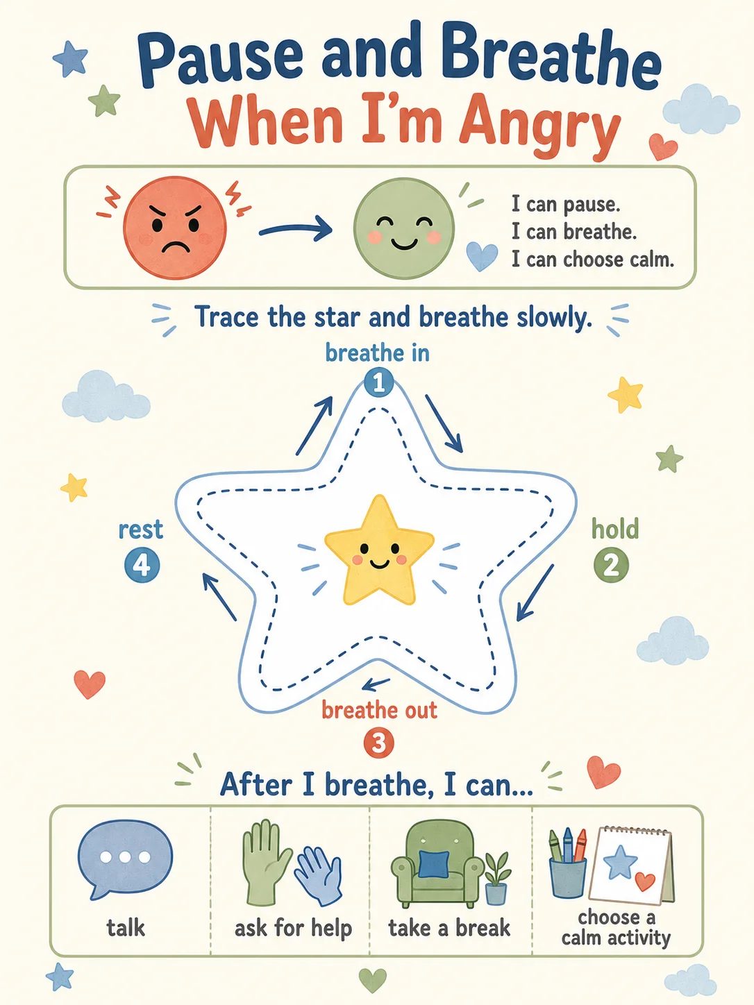 Calm Corner Worksheet Wizard GPT product image (4)