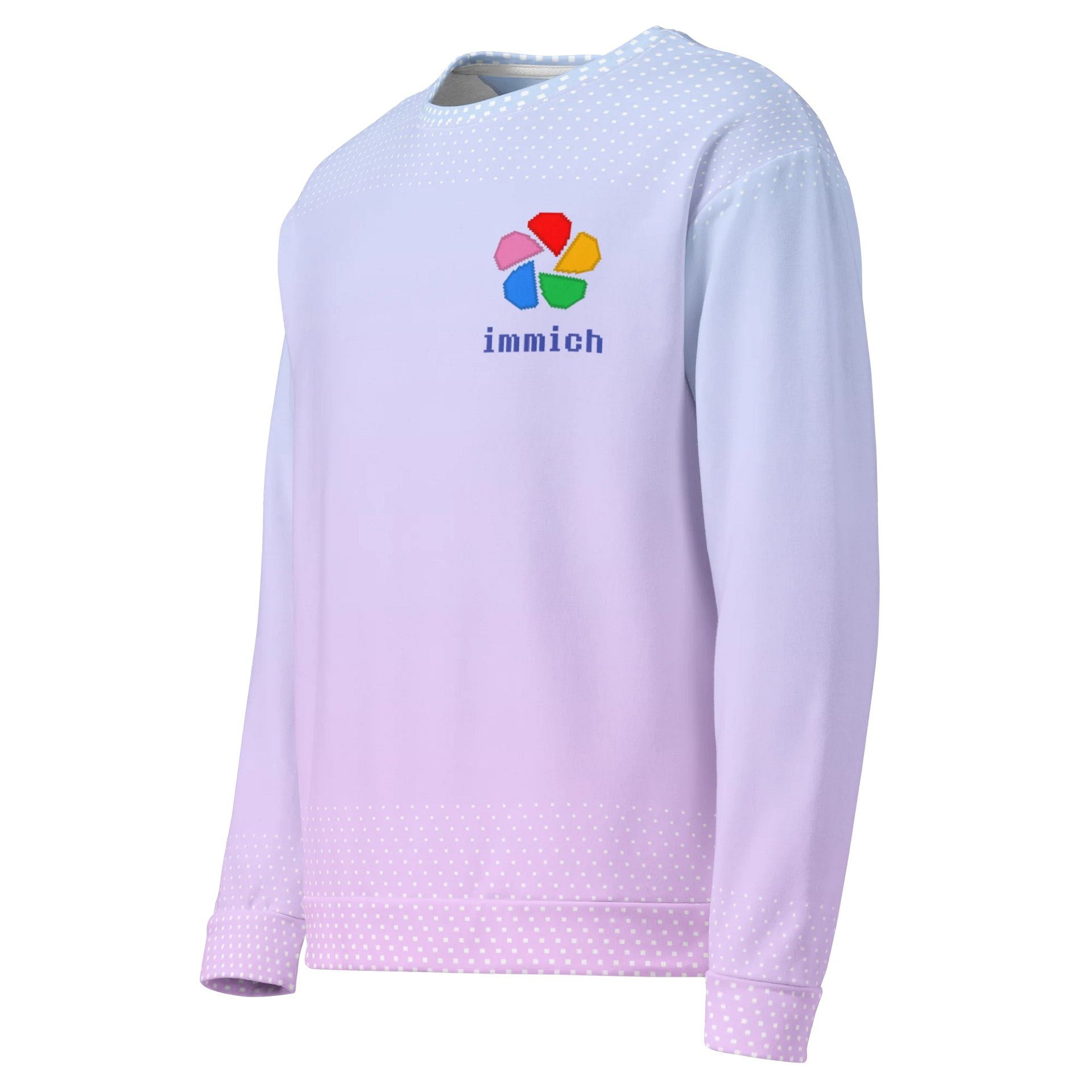 Retro Sweatshirt Chest Logo & Text product image (3)