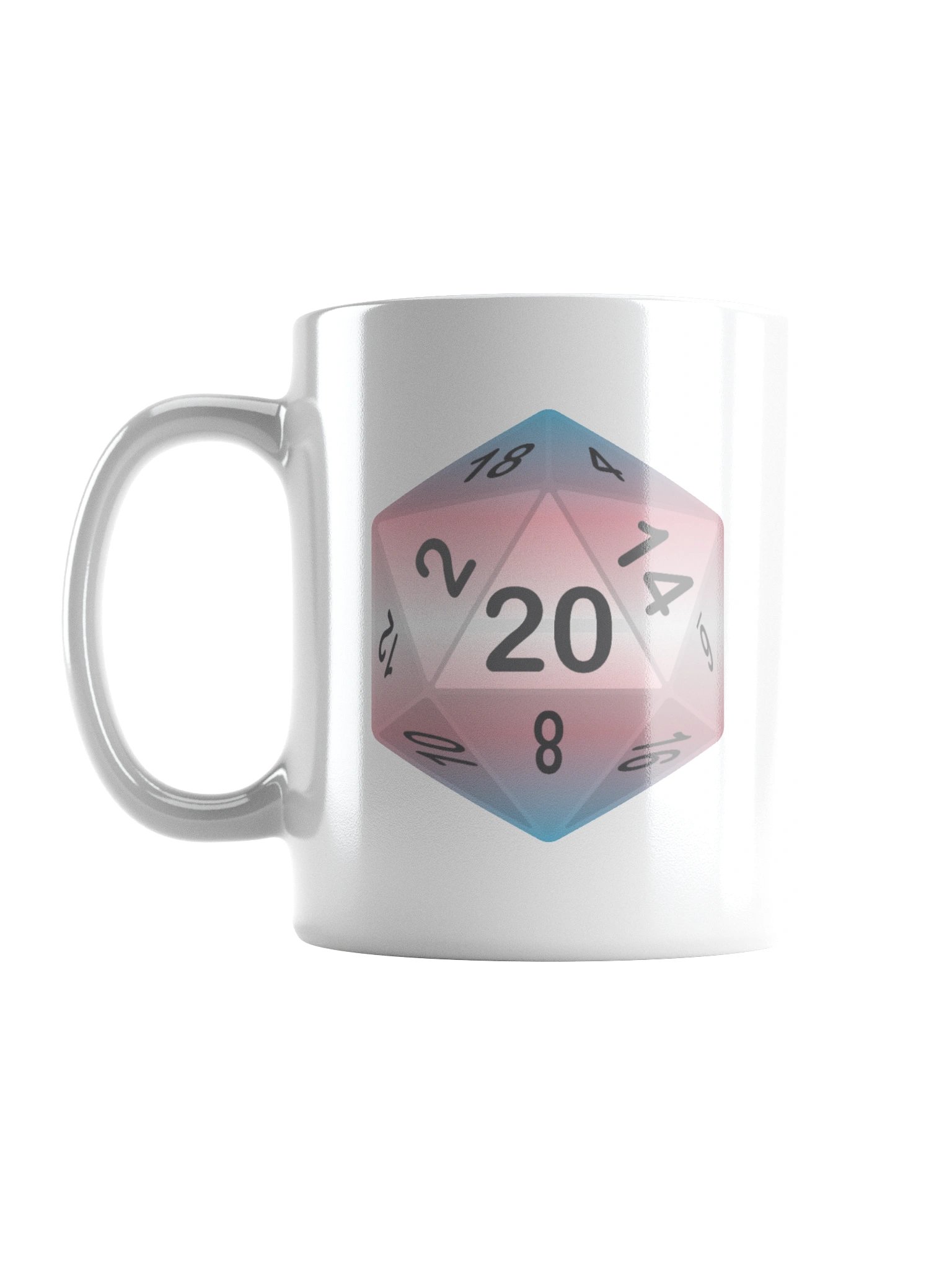Trans Pride D20 Mug product image (17)