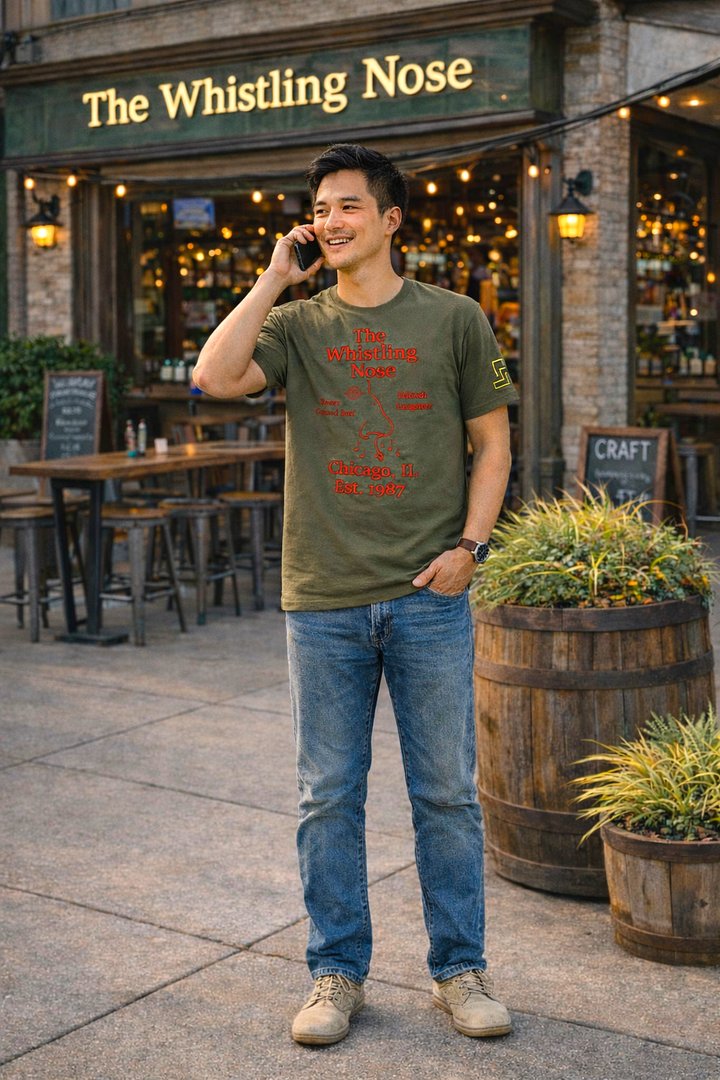 The Whistling Nose Tavern (Front, Red font) product image (2)
