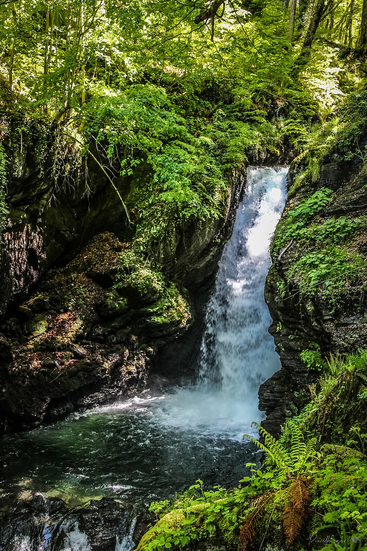 Fine Art - Little Ars Waterfall, Pyrenees, France product image (1)