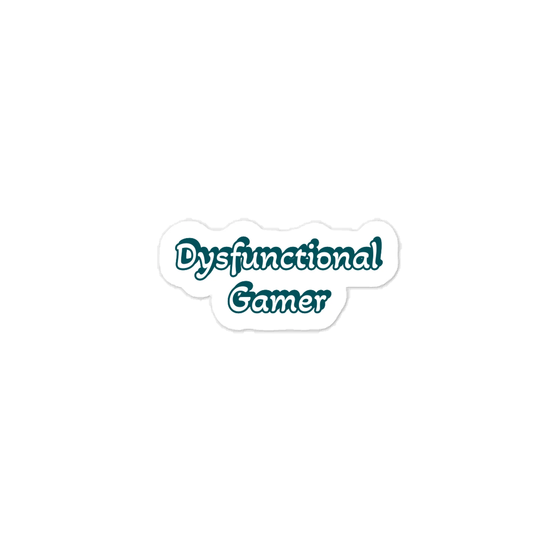 Dysfunctional Gamer Sticker product image (1)