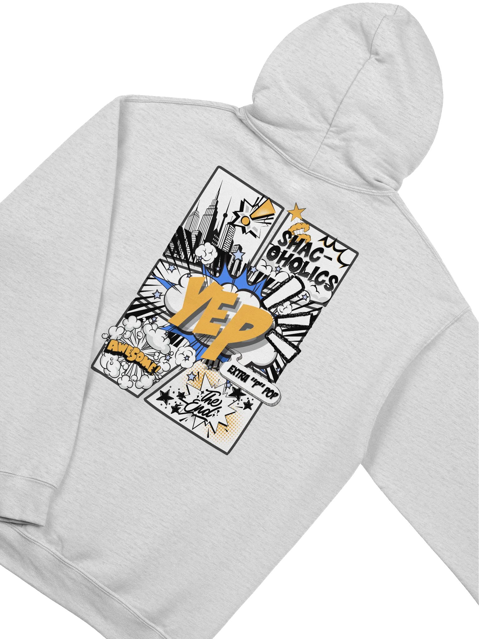 Explosive Golden Yellow YeP Shac-oholics Hoodie product image (33)