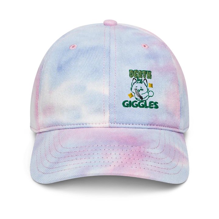 Death by Giggles Tie-Dye Dad Hat product image (1)