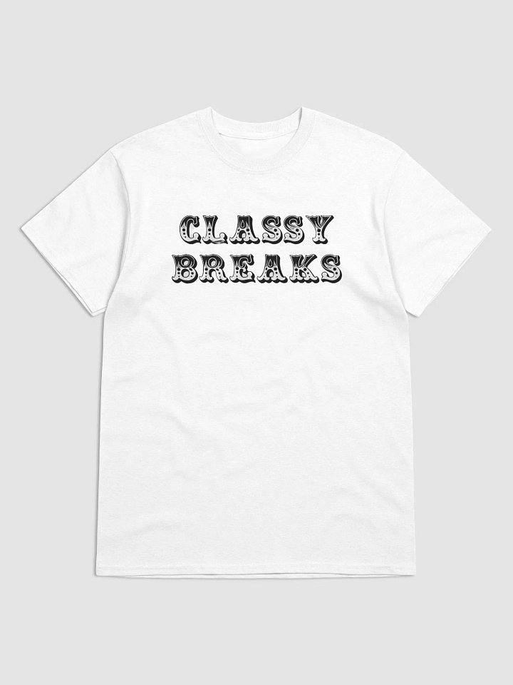 Classy Breaks White Tee product image (1)