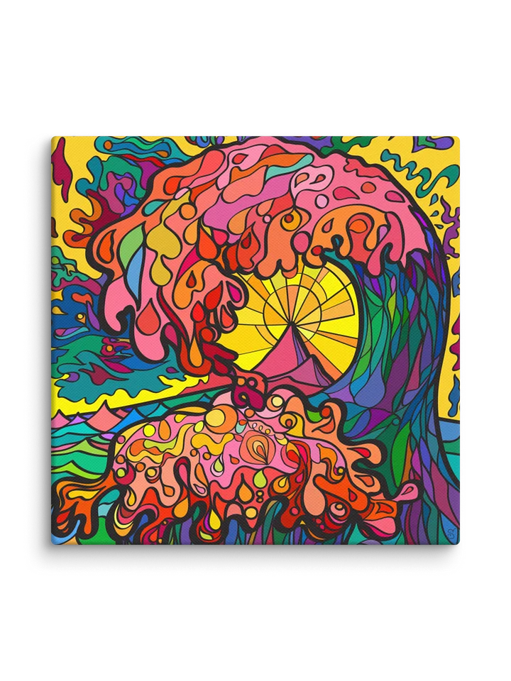 Ocean Wave - Vibrant Expressions Canvas Collection product image (2)