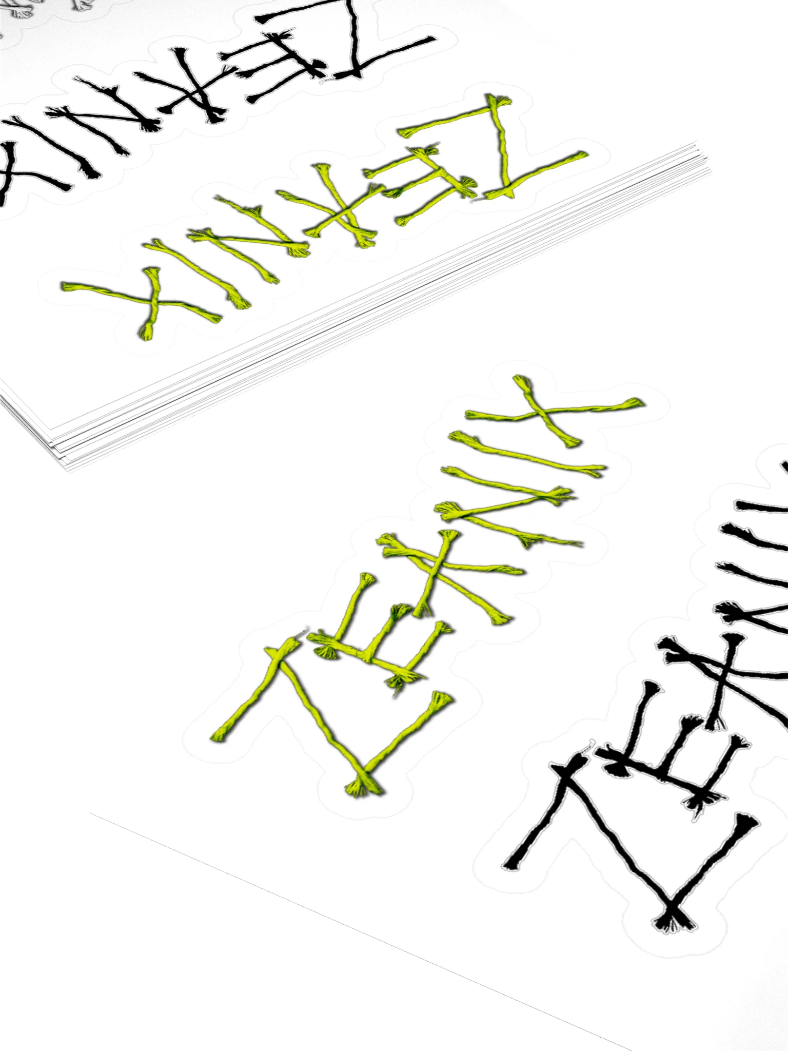 Triple Thread Logo Stickers product image (4)