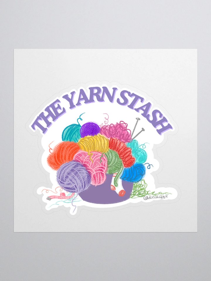 The Yarn Stash Stickers product image (1)