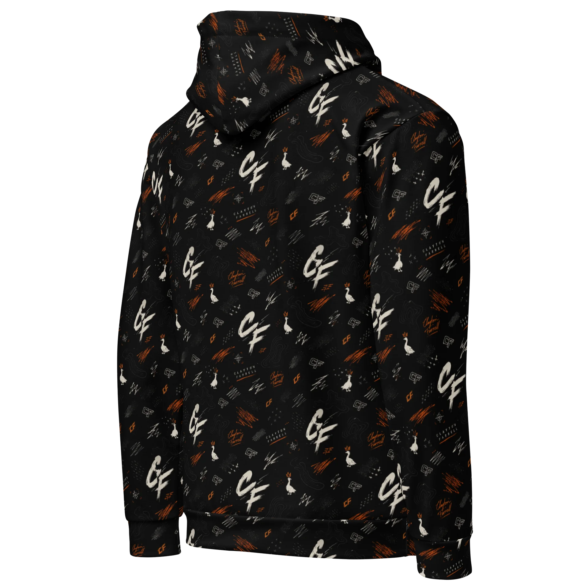 CF Pattern All-Over Print Hoodie product image (4)