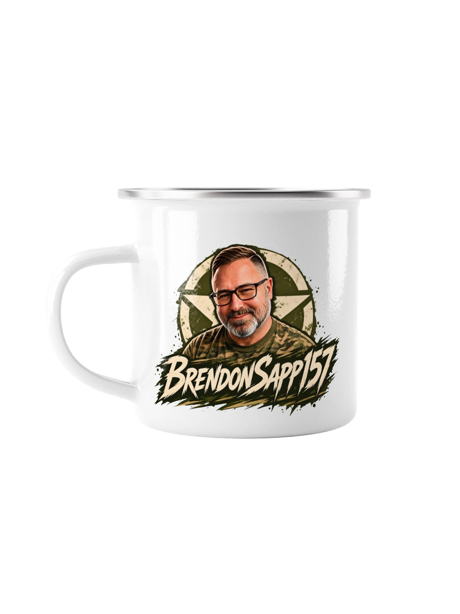 Brendon Sapp Camo Logo Mug product image (1)