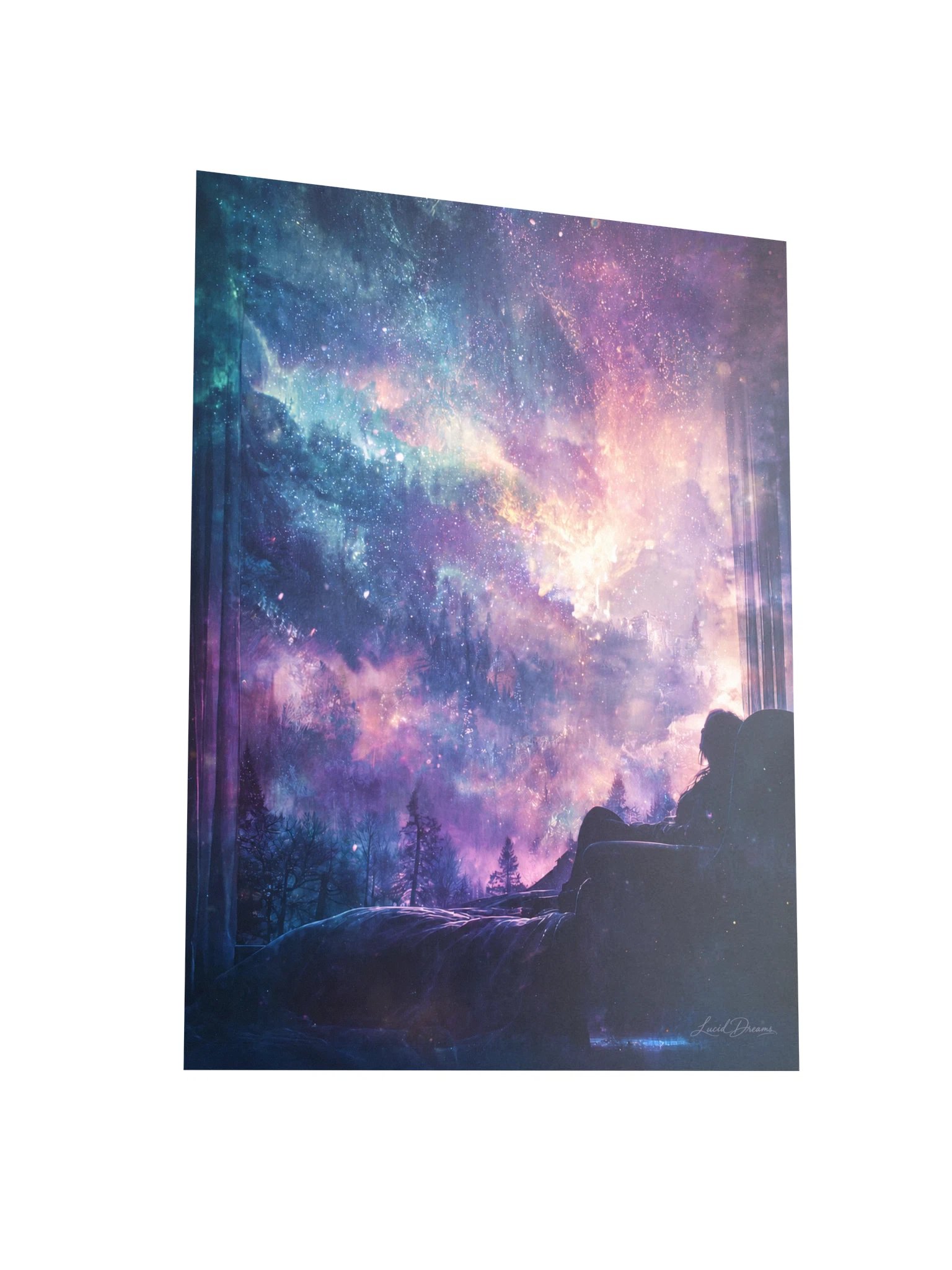 Nebula Window Art Print — Cosmic Window product image (3)