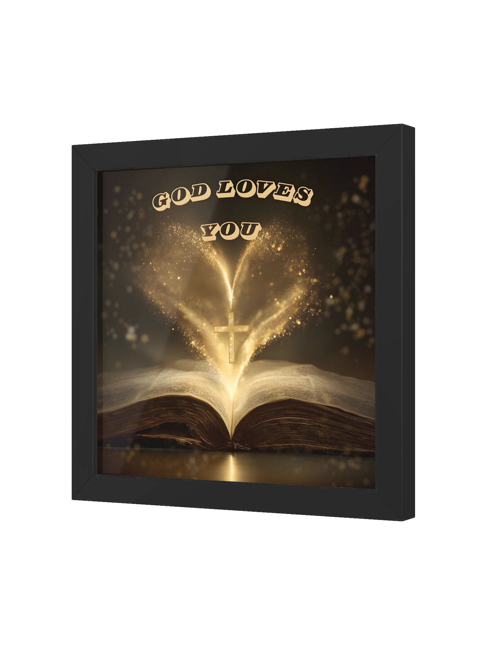 God Loves You – Radiant Faith Wall Art product image (2)