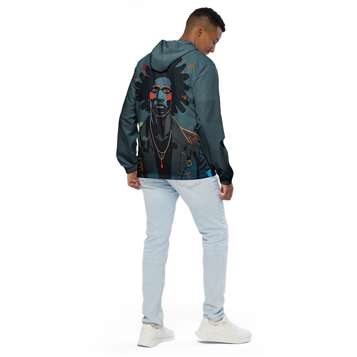 Yarani: My Authentic Self Painted Windbreaker product image (1)