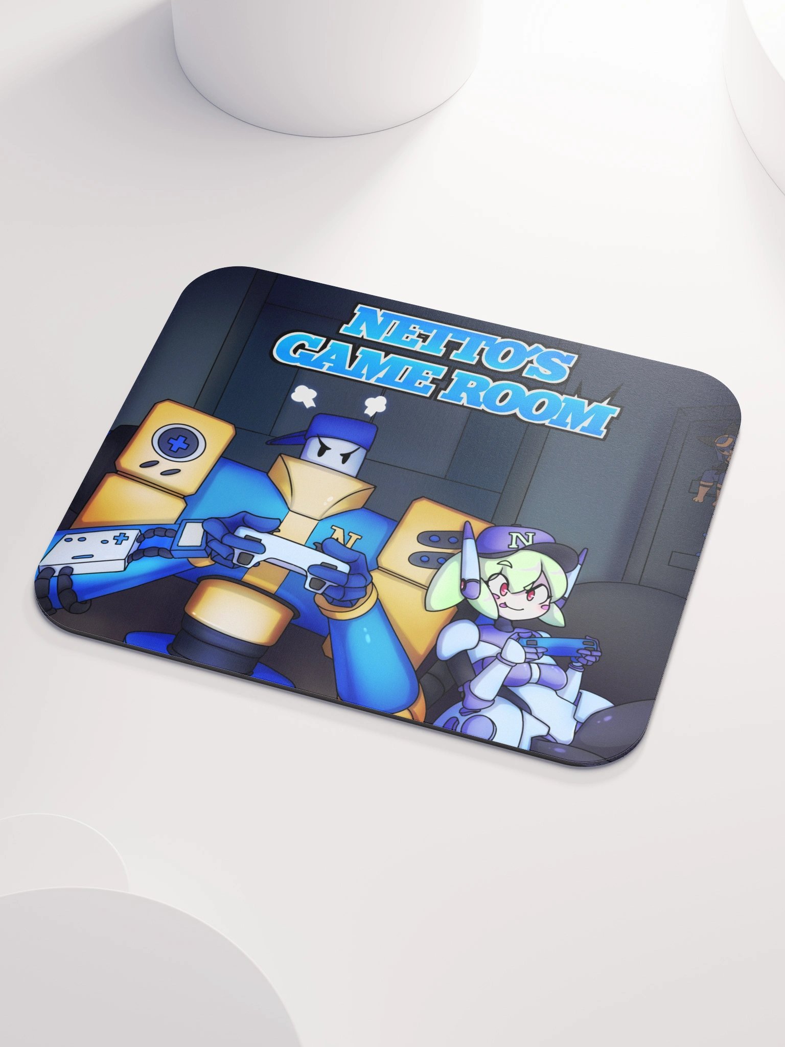 Netto's Game Room - Late Night Gaming Mouse Pad product image (3)