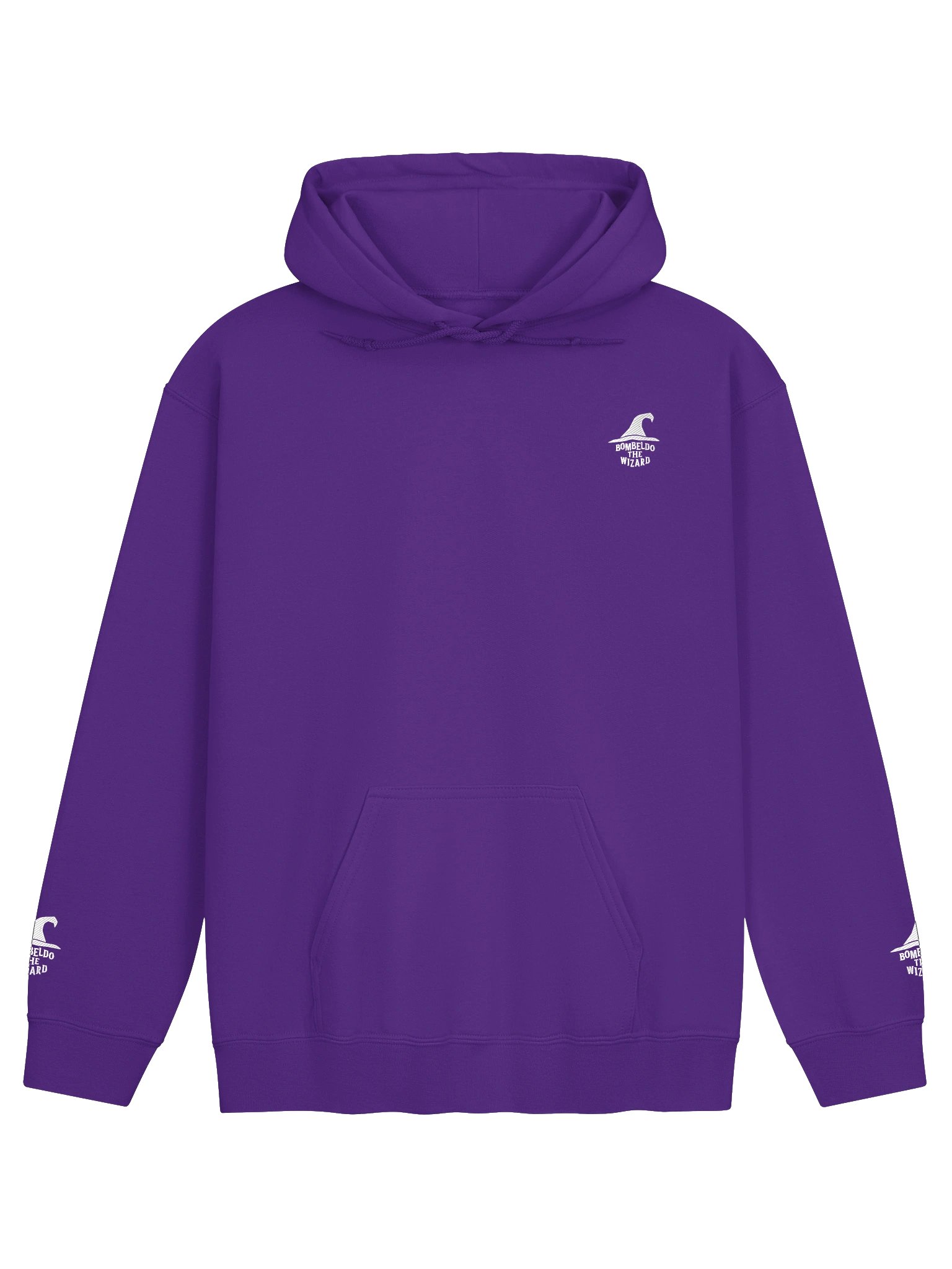 Hoodie - Wizard Logo White Badges product image (1)
