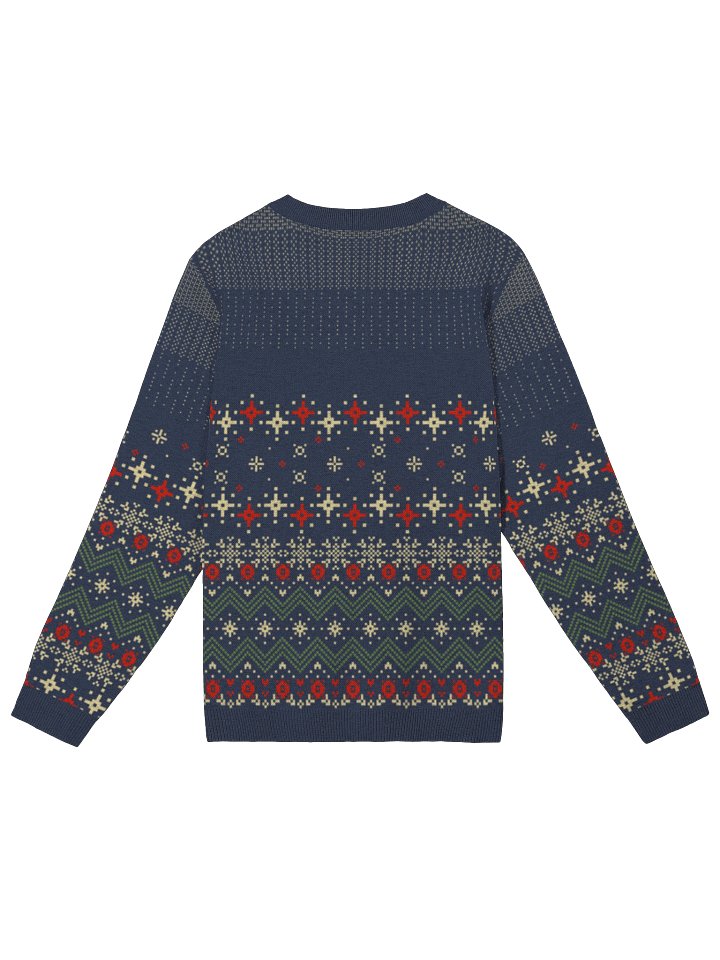 Cozy Up with Our Festive Snowflake Knitted Crewneck Sweater product image (7)