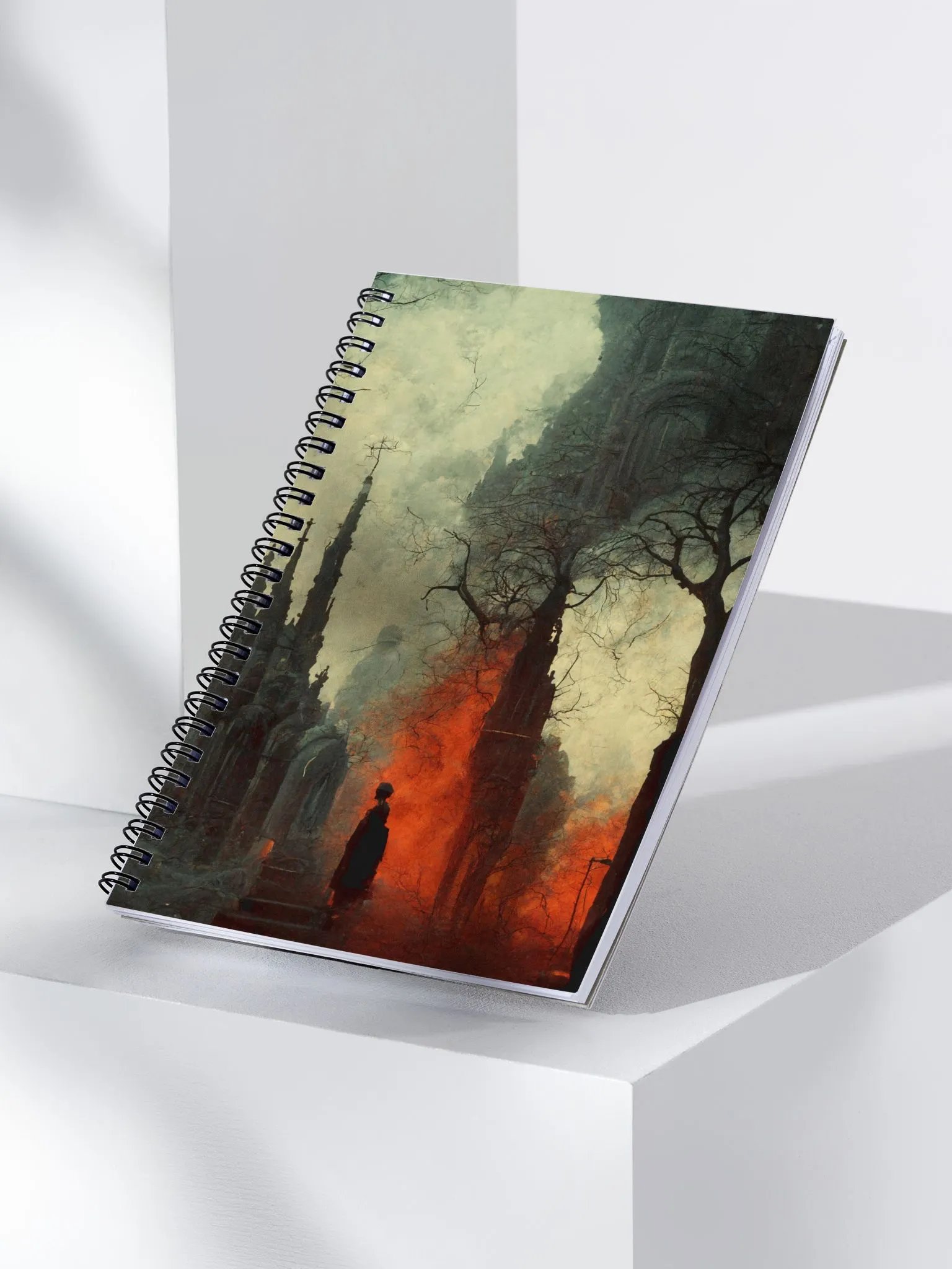 Gothic Sunset Spiral Notebook product image (3)