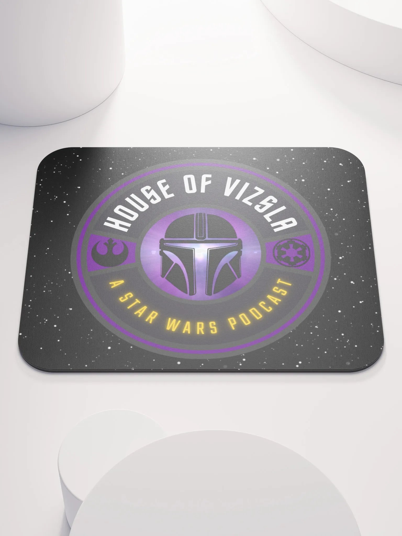 Galactic Emblem Mouse Pad product image (1)