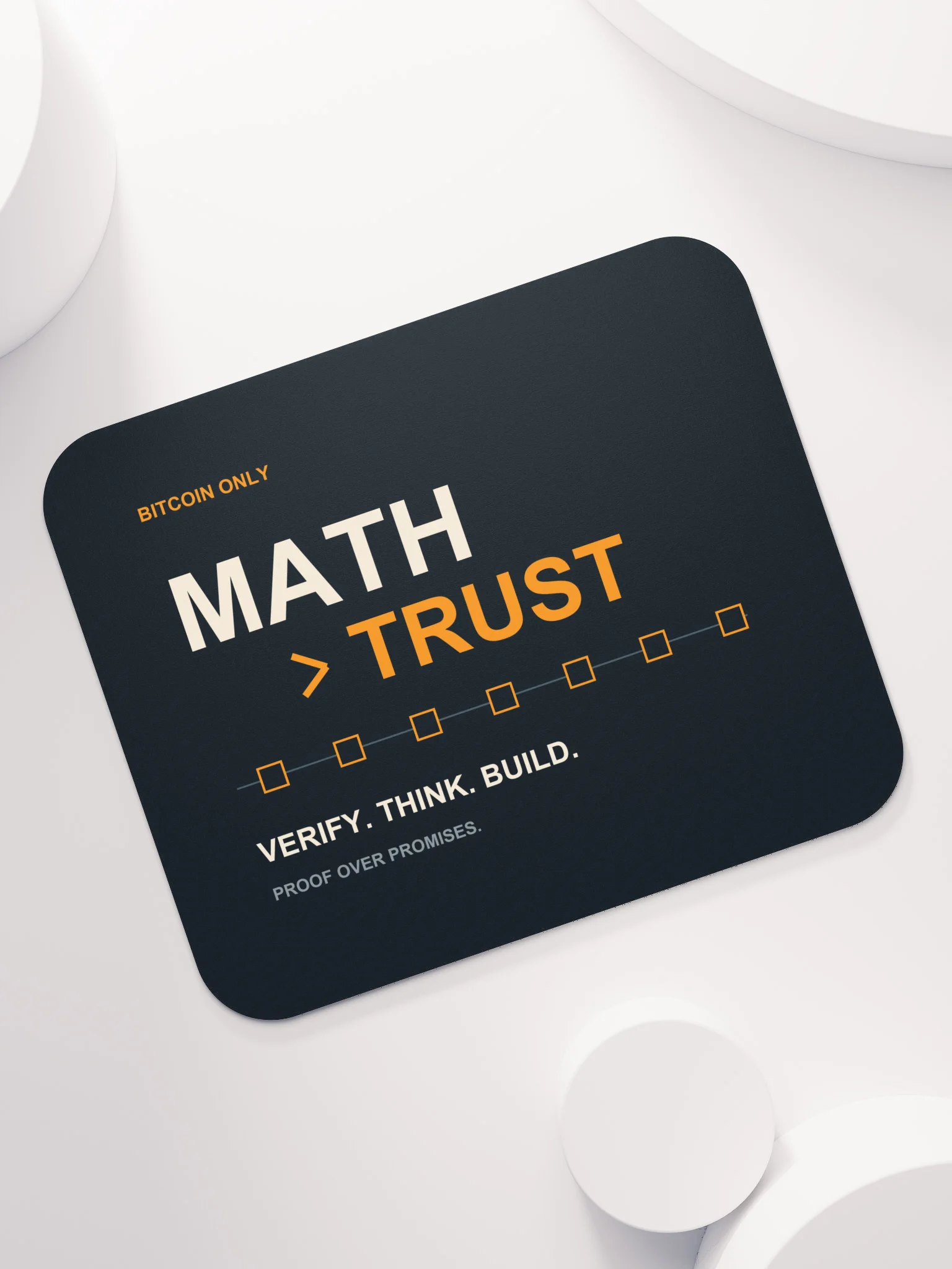 Math > Trust Bitcoin Mouse Pad product image (7)