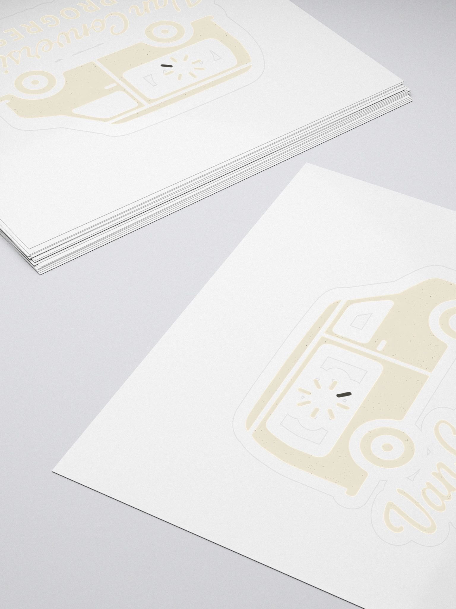 Van Conversion in Progress - Sticker product image (4)