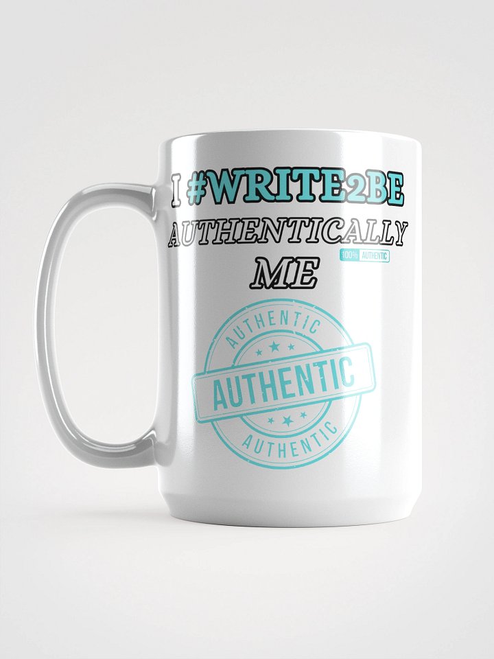 #Write2Be Authentically Me Mug product image (1)