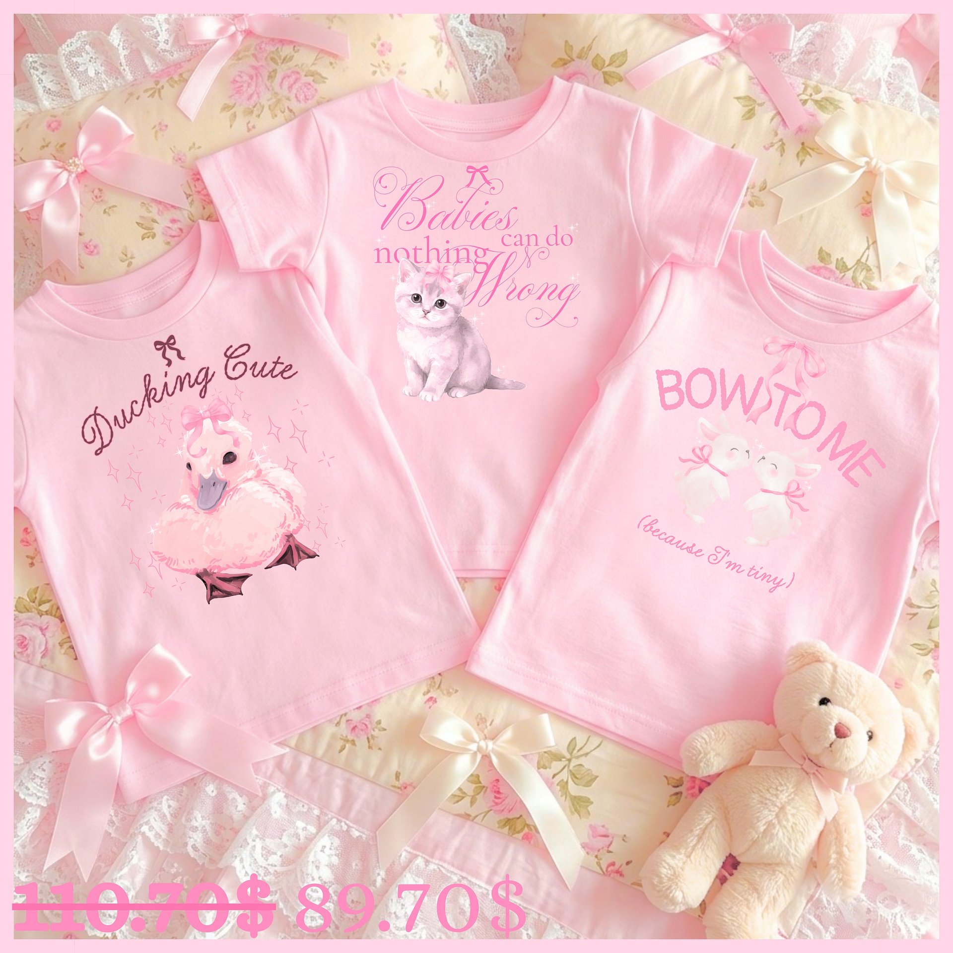 Bundle 🩷cutest baby🧸 product image (1)
