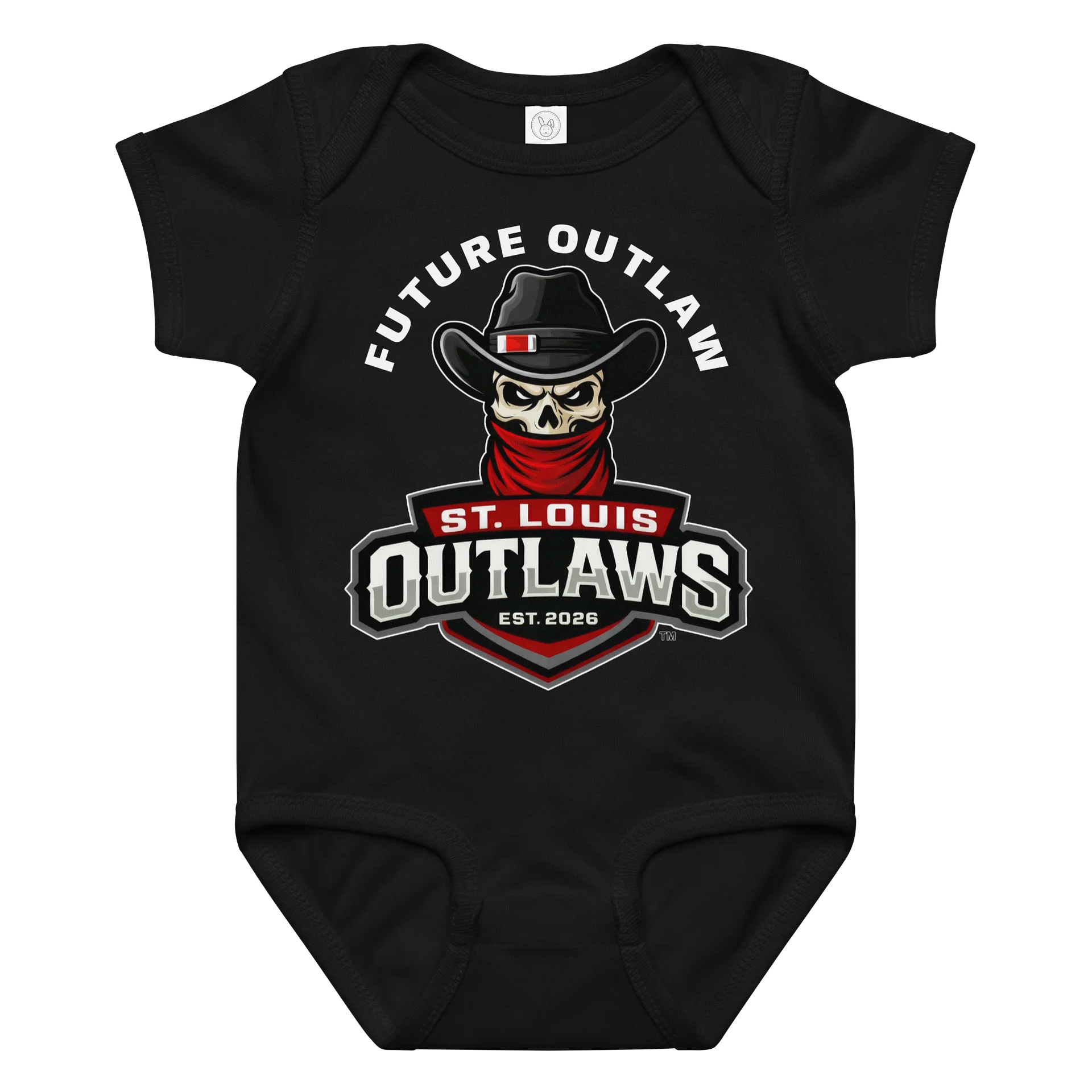 Future Outlaw Baby Jersey Bodysuit product image (1)