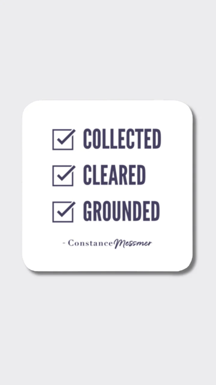 Collected, Cleared, Grounded Magnet product image (1)