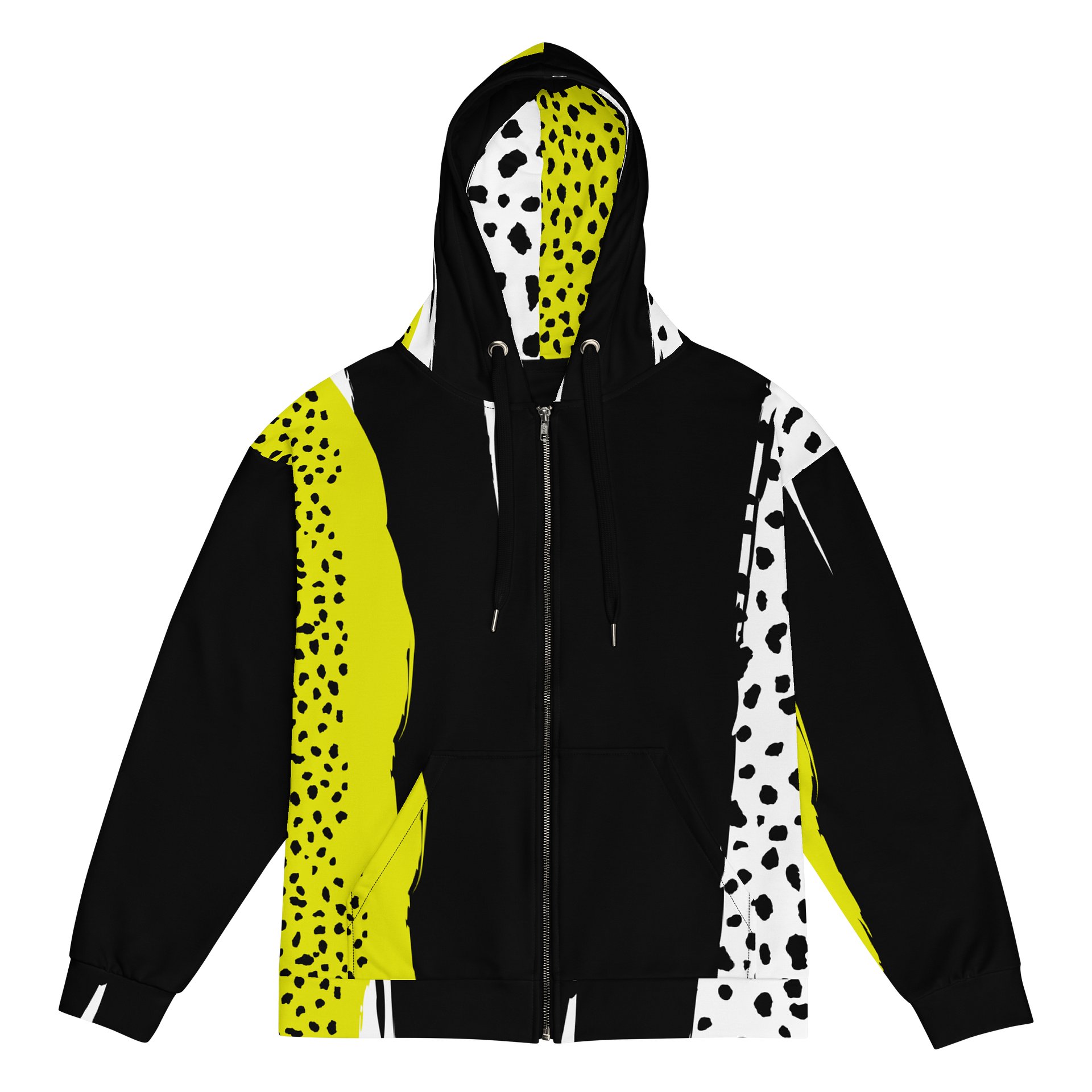 Contrast Animal Print Streetwear Hoodie product image (1)