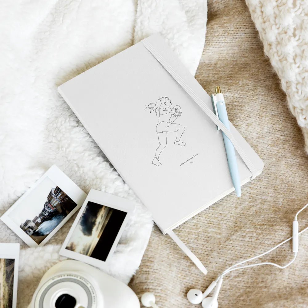 RUNNING HARD <3 Hardcover Journal product image (9)