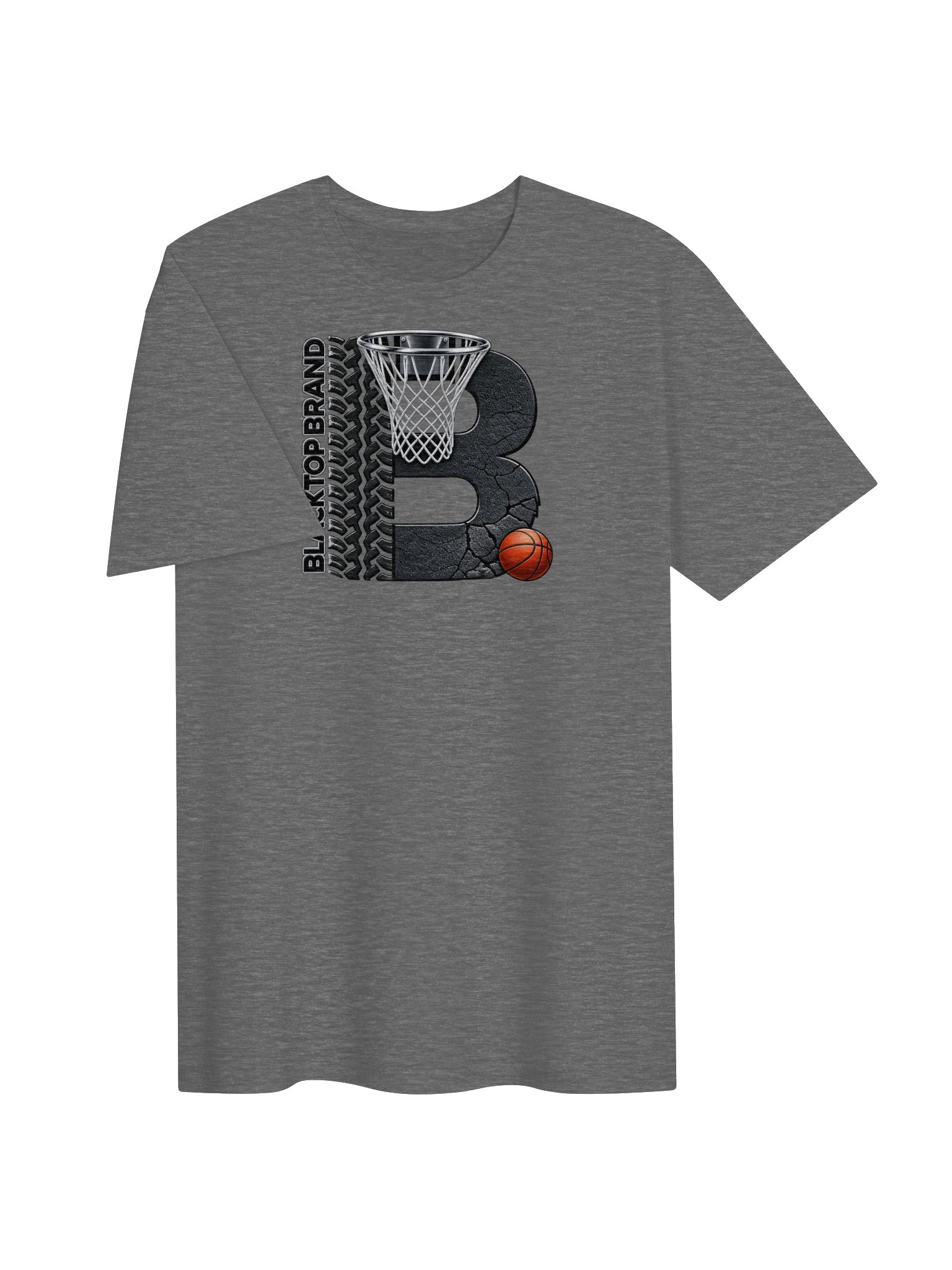 Blacktop Brand Basketball Logo Tee product image (3)