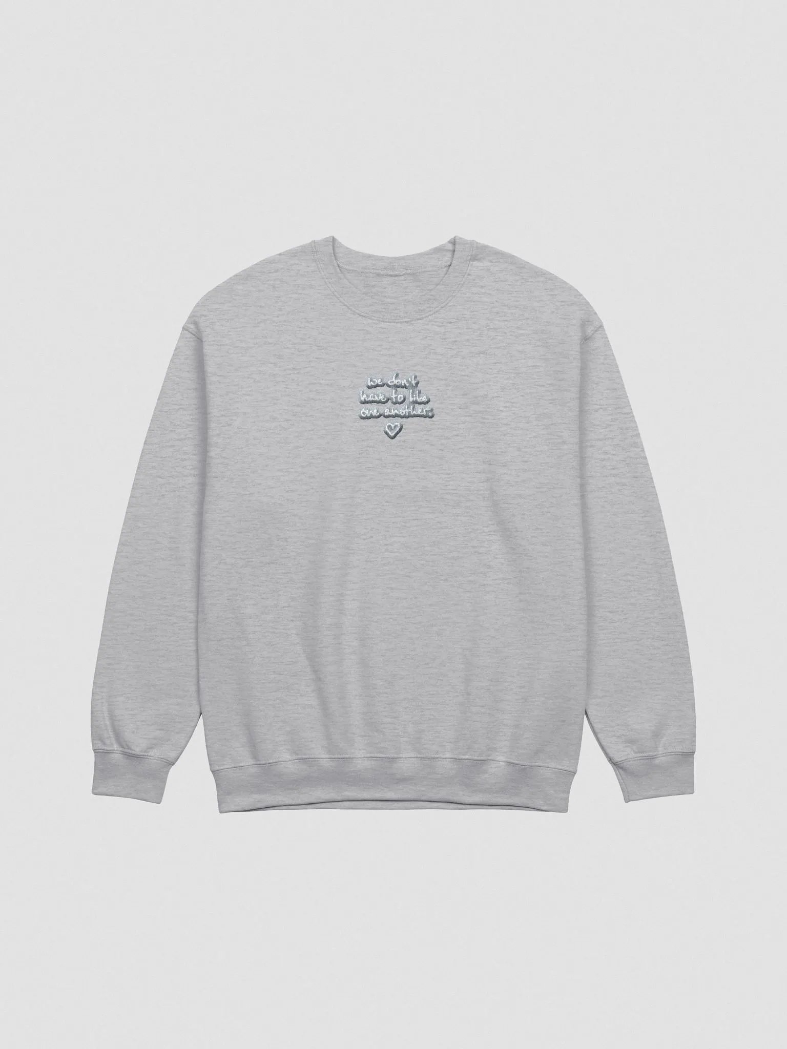 ONE ANOTHER (grey bubble design 2) embroidered crewneck product image (5)
