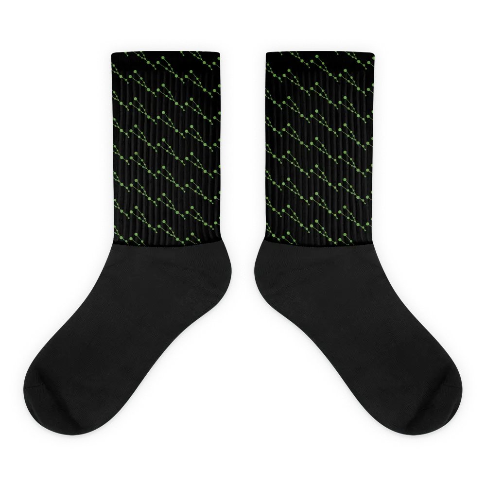 Taurus Green Fusion Sublimated Socks product image (1)
