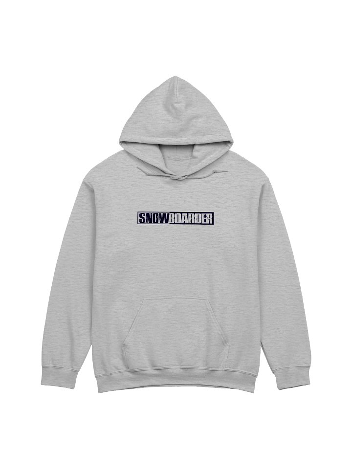 Snowboarder Lockup Logo | Hoodie (Light) product image (3)