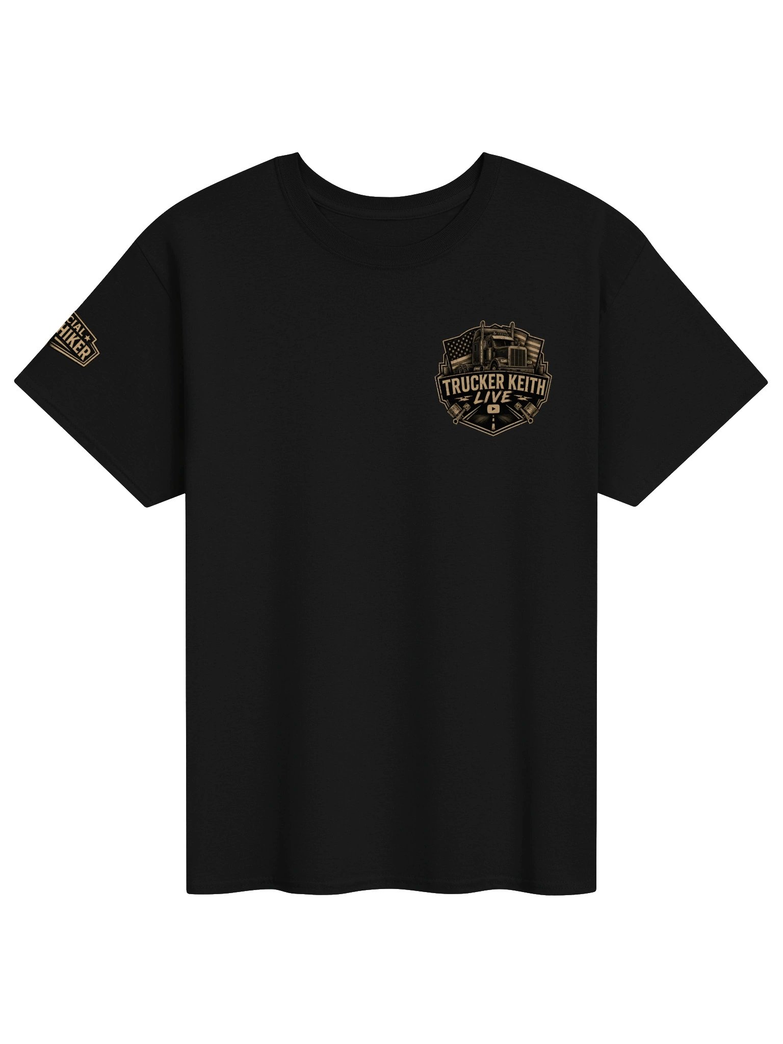 Trucker Keith Live Trucker Emblem Tee product image (1)
