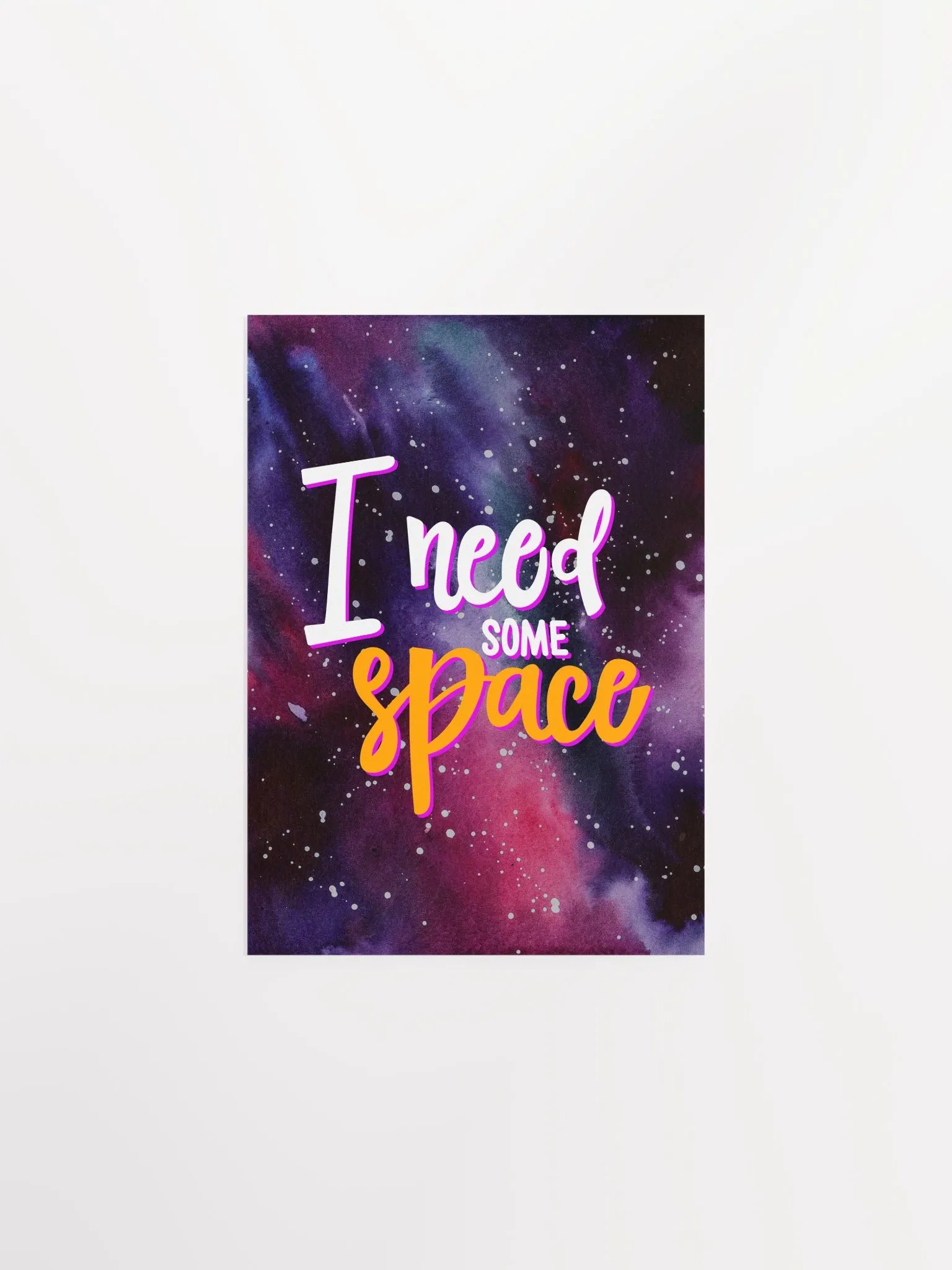 I need some Space [neon/synthwave/vaporwave/watercolor] — aesthetic watercolor poster, neon space poster, retrowave poster, motivation quotes product image (6)