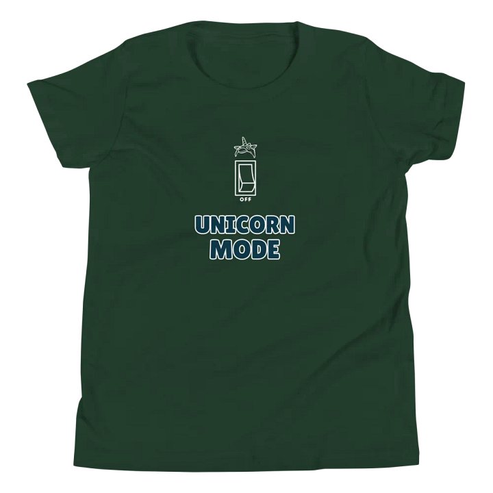 Unicorn Mode - Youth Tshirt product image (1)