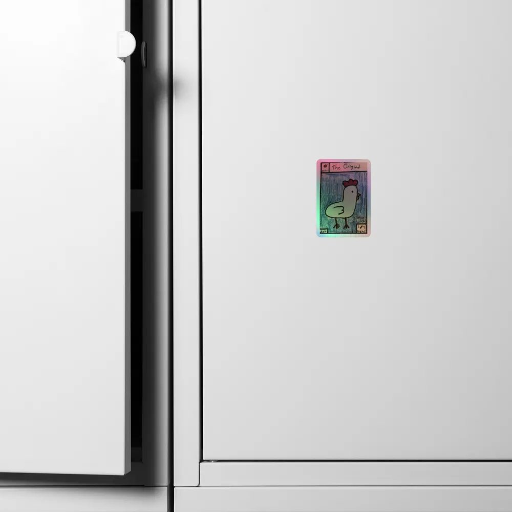 Original Chicken Holo Sticker product image (6)