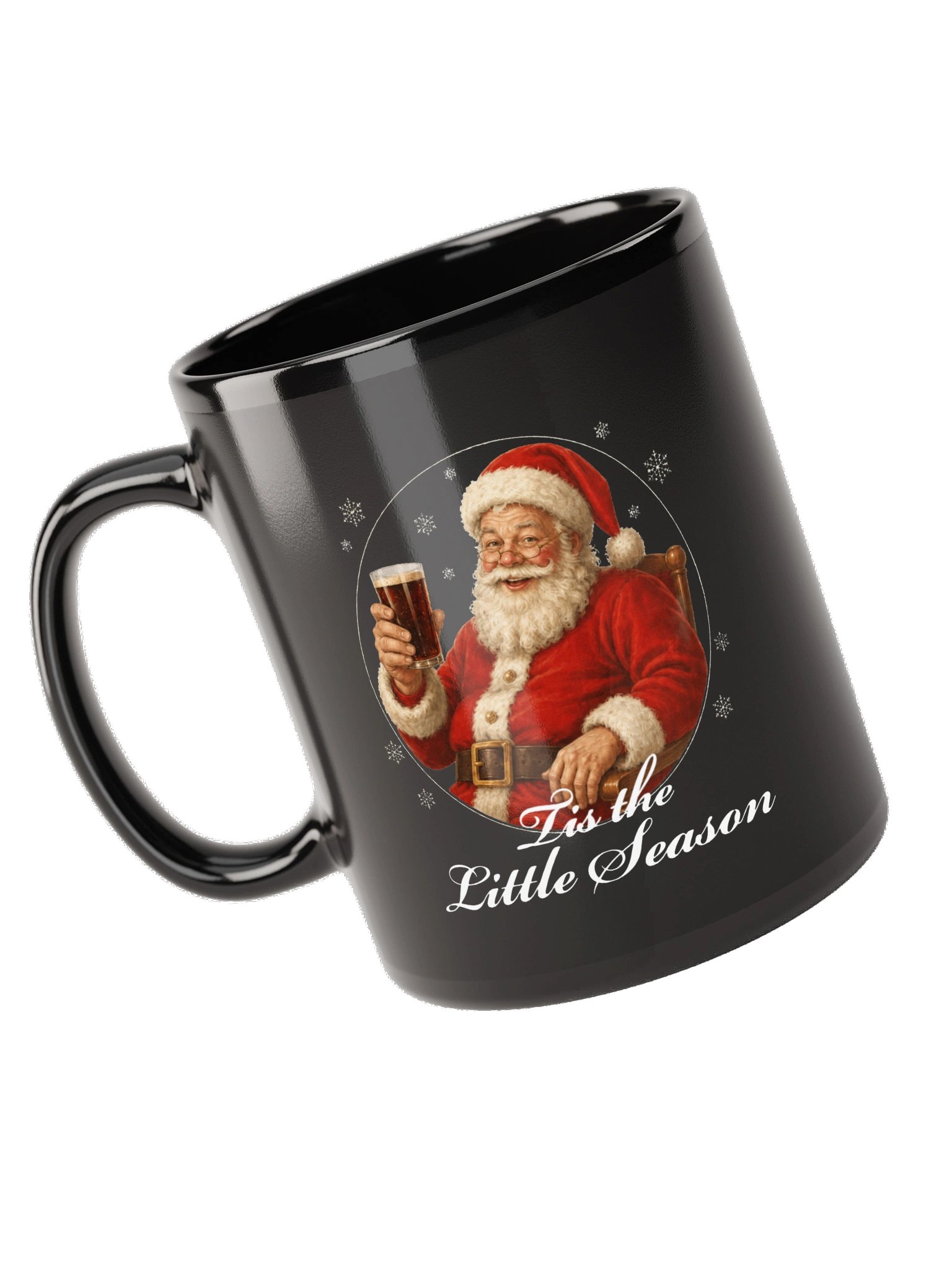’Tis the Little Season Vintage Santa Christmas Mug product image (5)