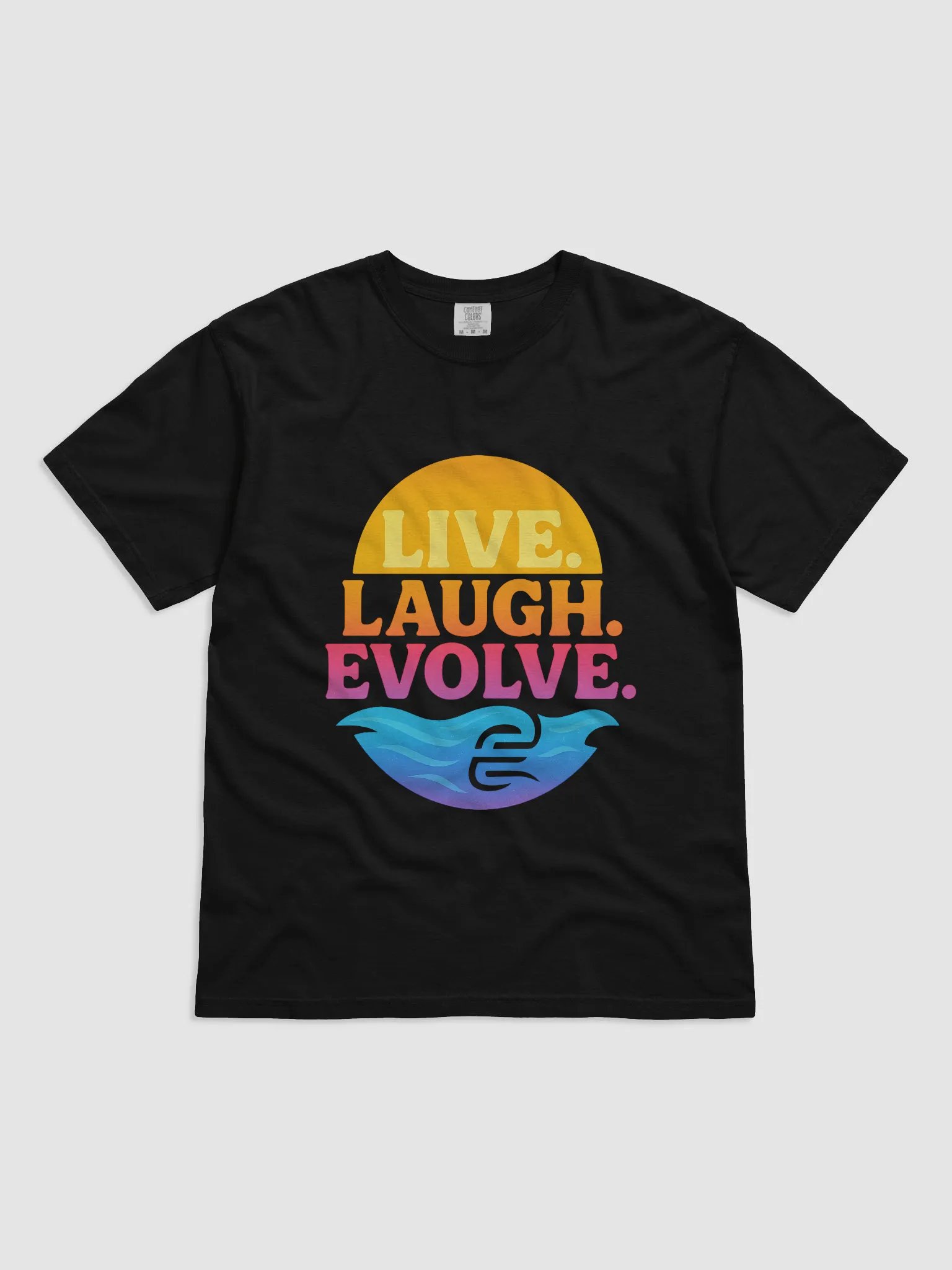 Evolved Sunset Wave T-Shirt product image (1)