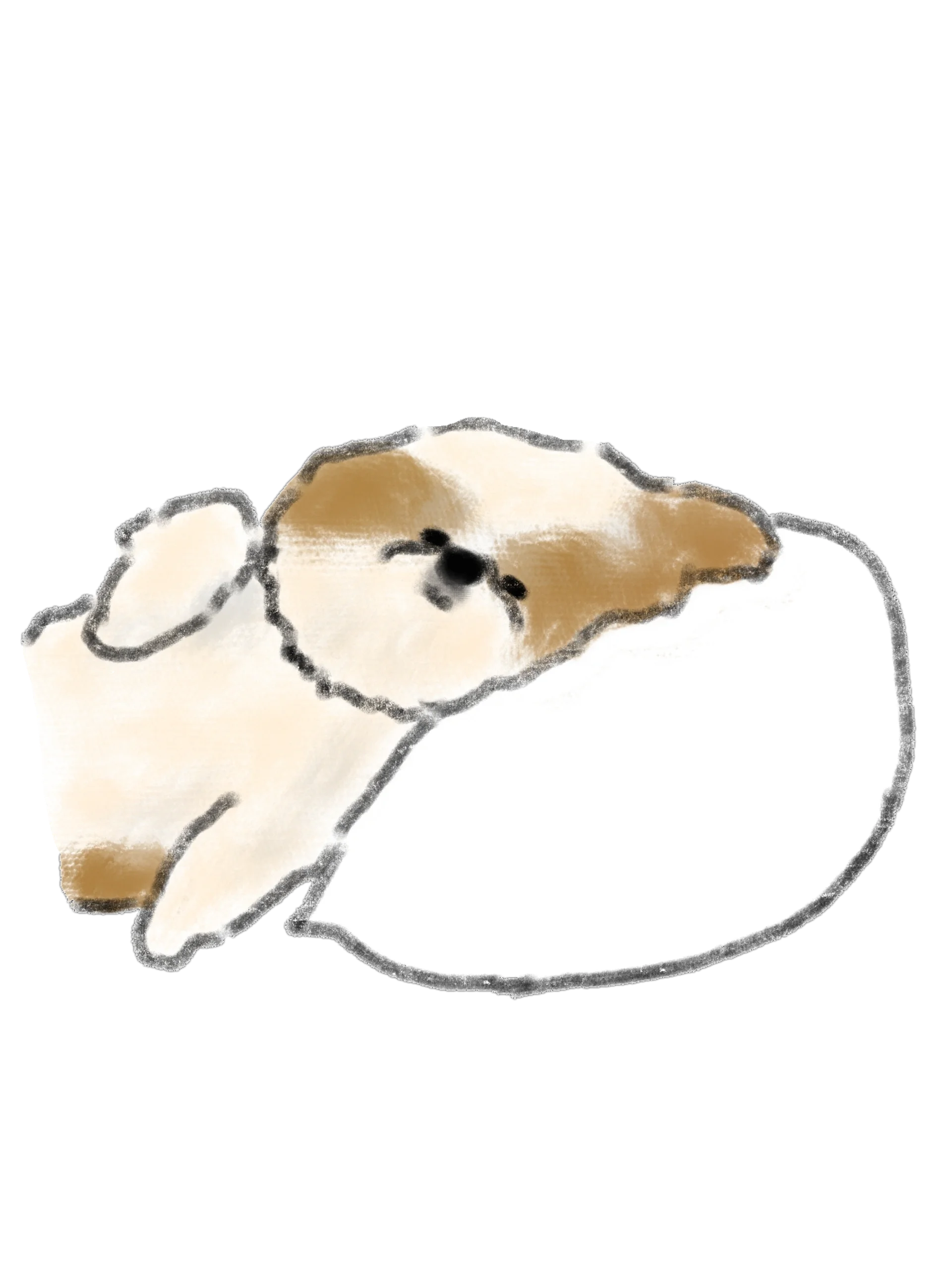 15 Hand-Drawn Dog PNG Clipart Bundle product image (10)