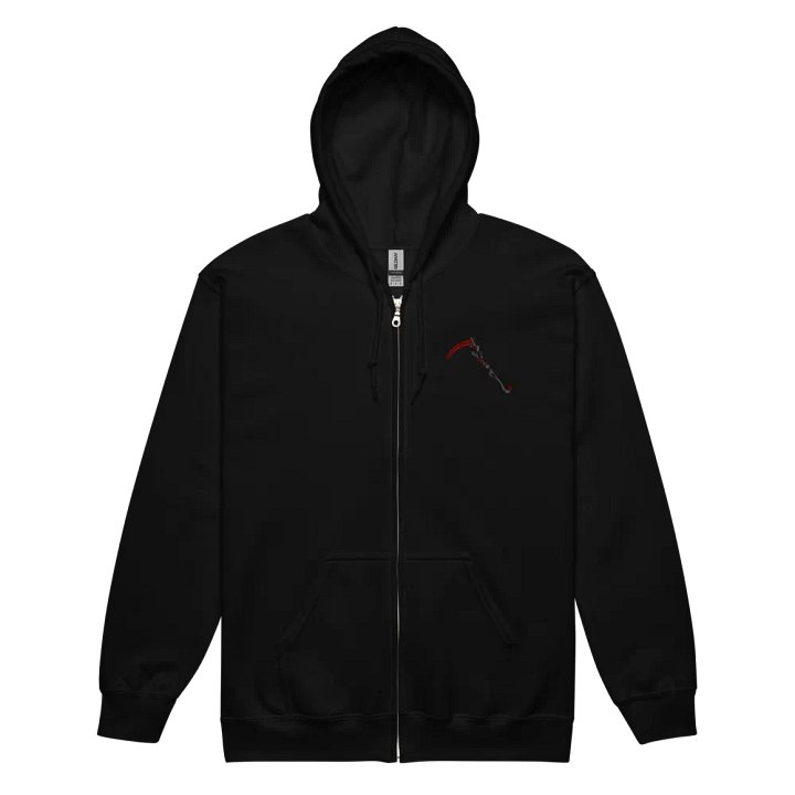 Theater of the Blood Moon - BACK Print Zip up Hoodie product image (6)