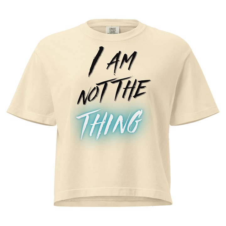 Thing Boxy Tee product image (1)
