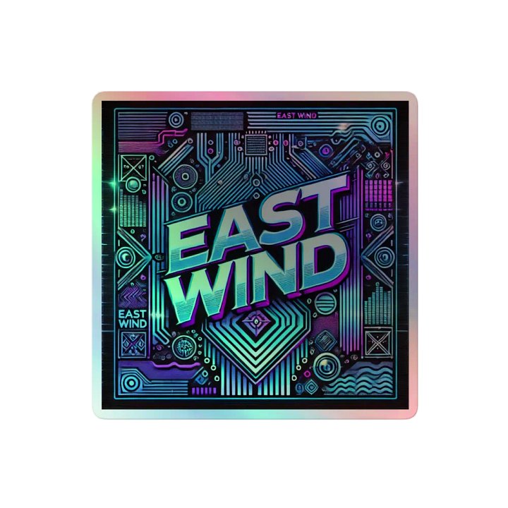 East Wind Holo Sticker product image (2)