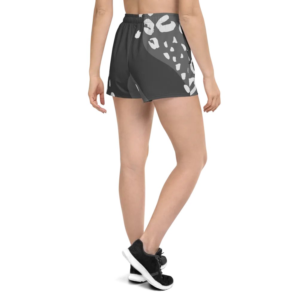 Flowing Grey Athletic Shorts product image (4)