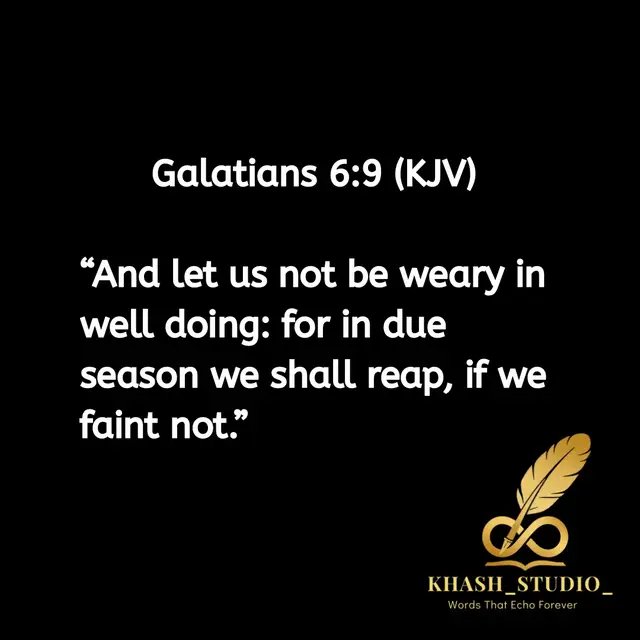 Some days won’t go the way you planned. You may stumble, feel overwhelmed, or wonder if you’re doing enough. But remember: “in due season we shall reap, if we faint not.” 🌱 Keep showing up. Keep learning. Keep trusting God. What feels like a difficult season today may be preparing you for something greater tomorrow.  #bibleverse #motivation #KeepGoing   #creatorsearchinsights #betterthingsarecoming 