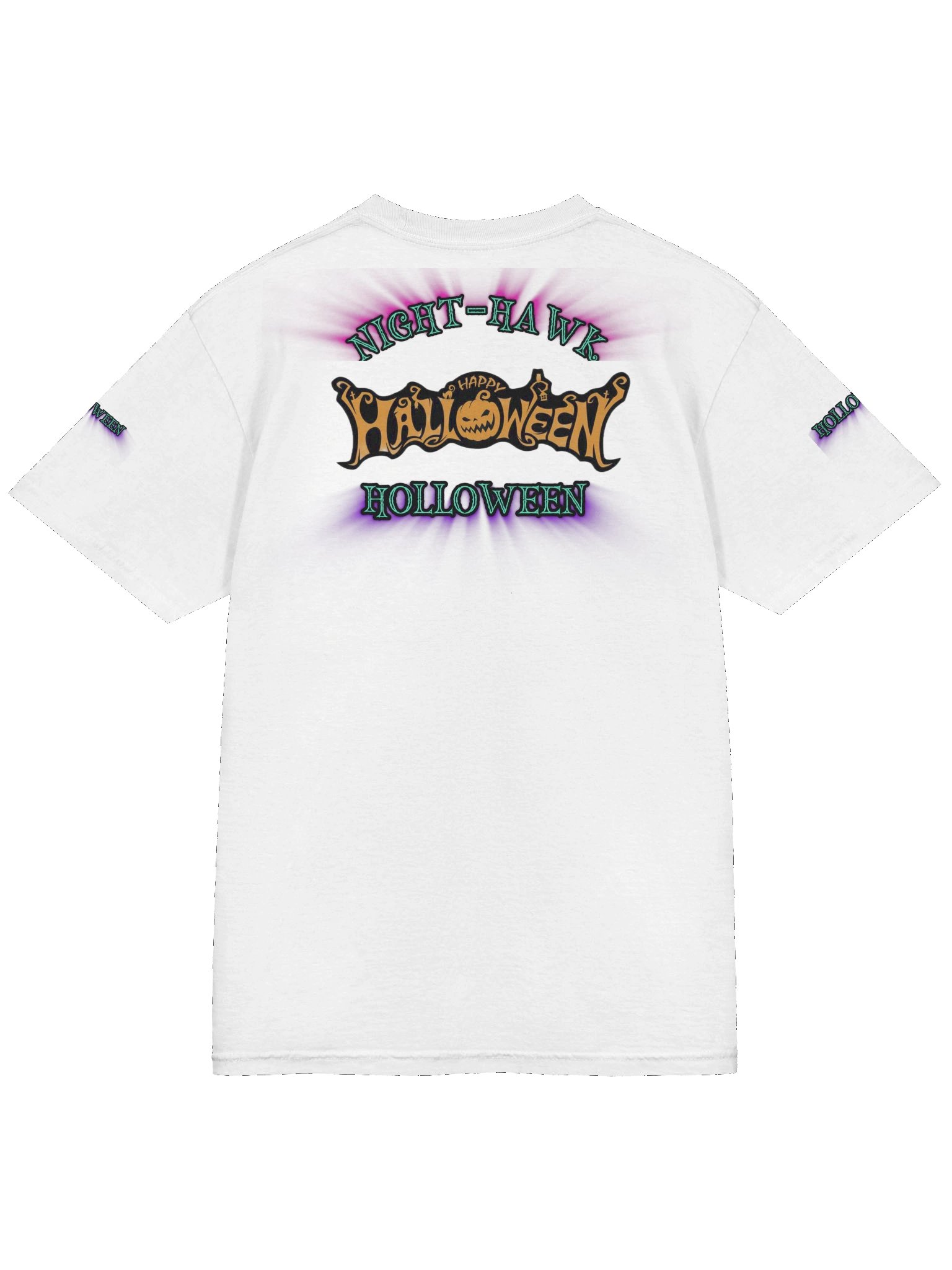 Glowing Halloween Vibes T-Shirt use product image (4)