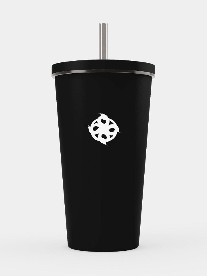 "Apocalys" Logo Insulated Tumbler with Straw product image (1)