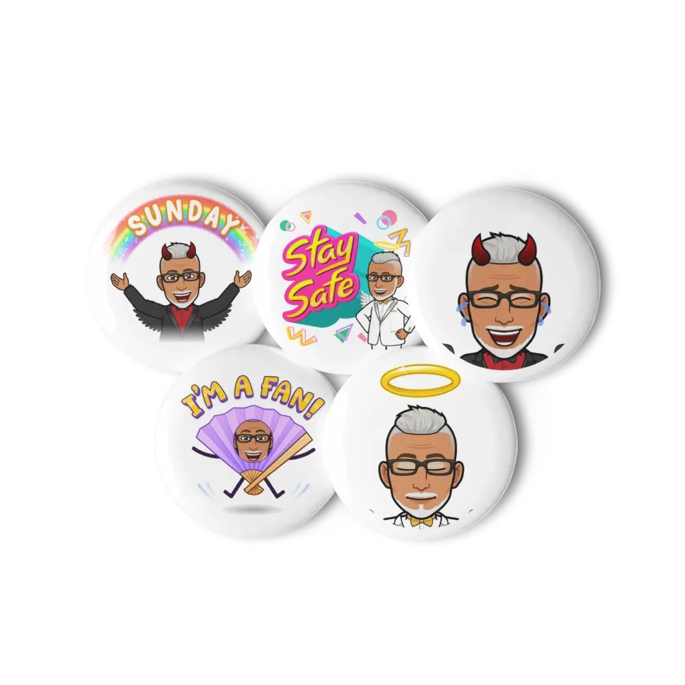 Ethereal Elder Pin Buttons Set product image (2)